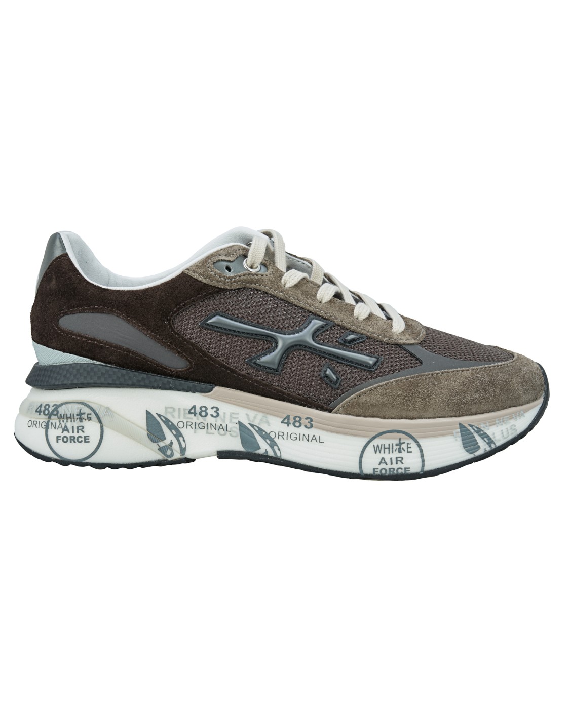 shop PREMIATA Saldi Scarpe: Premiata sneakers "Moerun".
Logo sul laterale esterno.
Scritta PREMIATA sul laterale interno e nome del modello sull'etichetta.
Altezza Suola 4,5 cm.
Fusbet Interno 28,5 cm.
Suola: 70% pebax 20% gomma 10% TPU.
Tomaia: 50% PL 25% PU 10% PA 5% EA 5% PMC 5% pelle di vitello.
Fodera: 100% pelle di capra.
Fabbricata in Vietnam.. MOERUN-6446 number 9027134